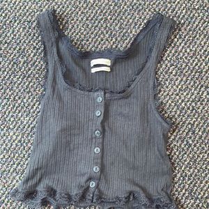 Urban Outfitters Gray Medium Tanktop
